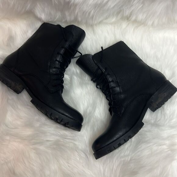 Splendid Long Laces Combat boots Size 8 D19 - Picture 9 of 10